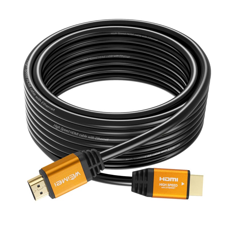 WEIMEI 35 Feet 4K HDMI Cable 2.0 HDMI Cord 35ft Support 4K@60Hz UHD 2160P Ethernet 3D ARC with Gold-Plated Connector and Bare Copper Conductor - Image 1